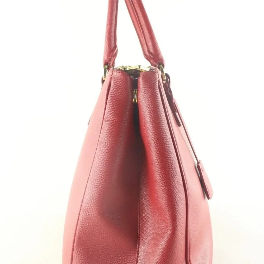 Prada red saffiano